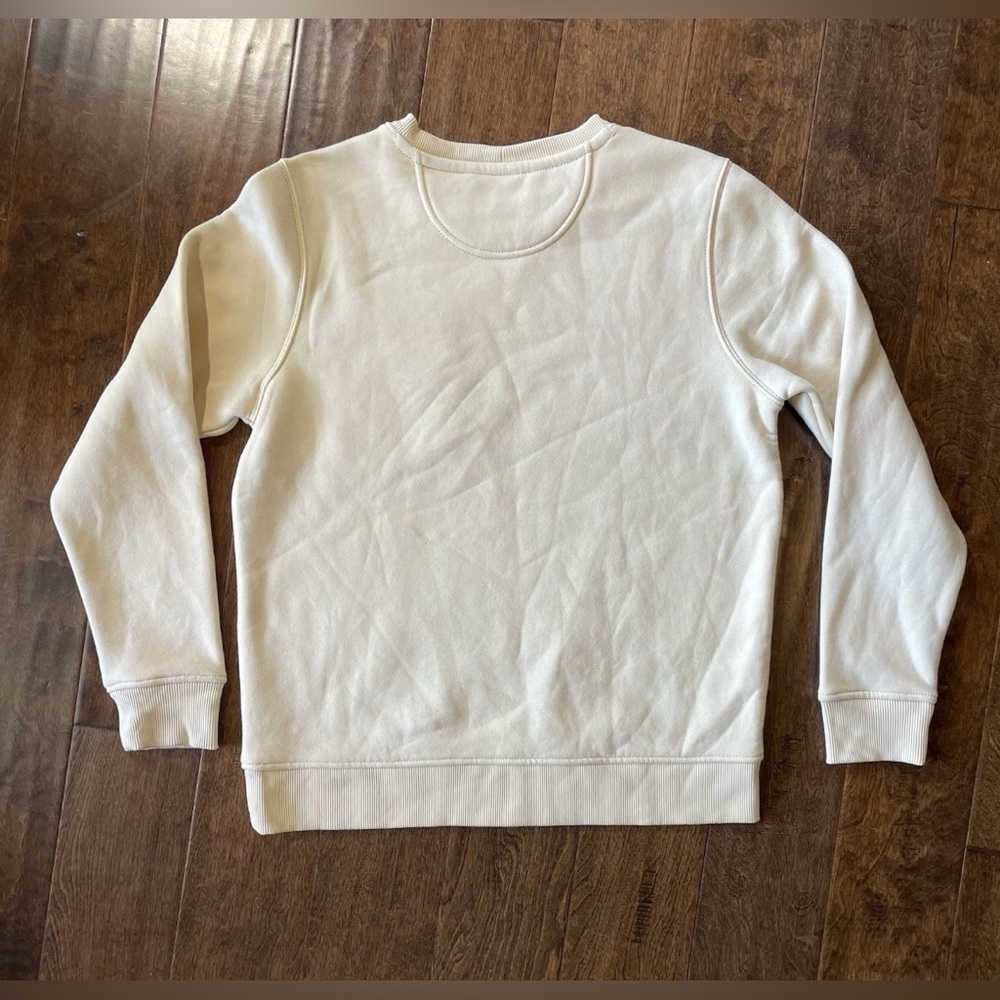 Carhartt Women’s Beige Relaxed Fit Sweatshirt Size Medium - Picture 2 of 7